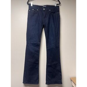 Rock And Republic Womens Bootcut Navy Jeans Size 30 *Missing Back Pocket Button*